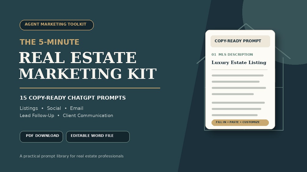 The 5-Minute Real Estate Marketing Kit